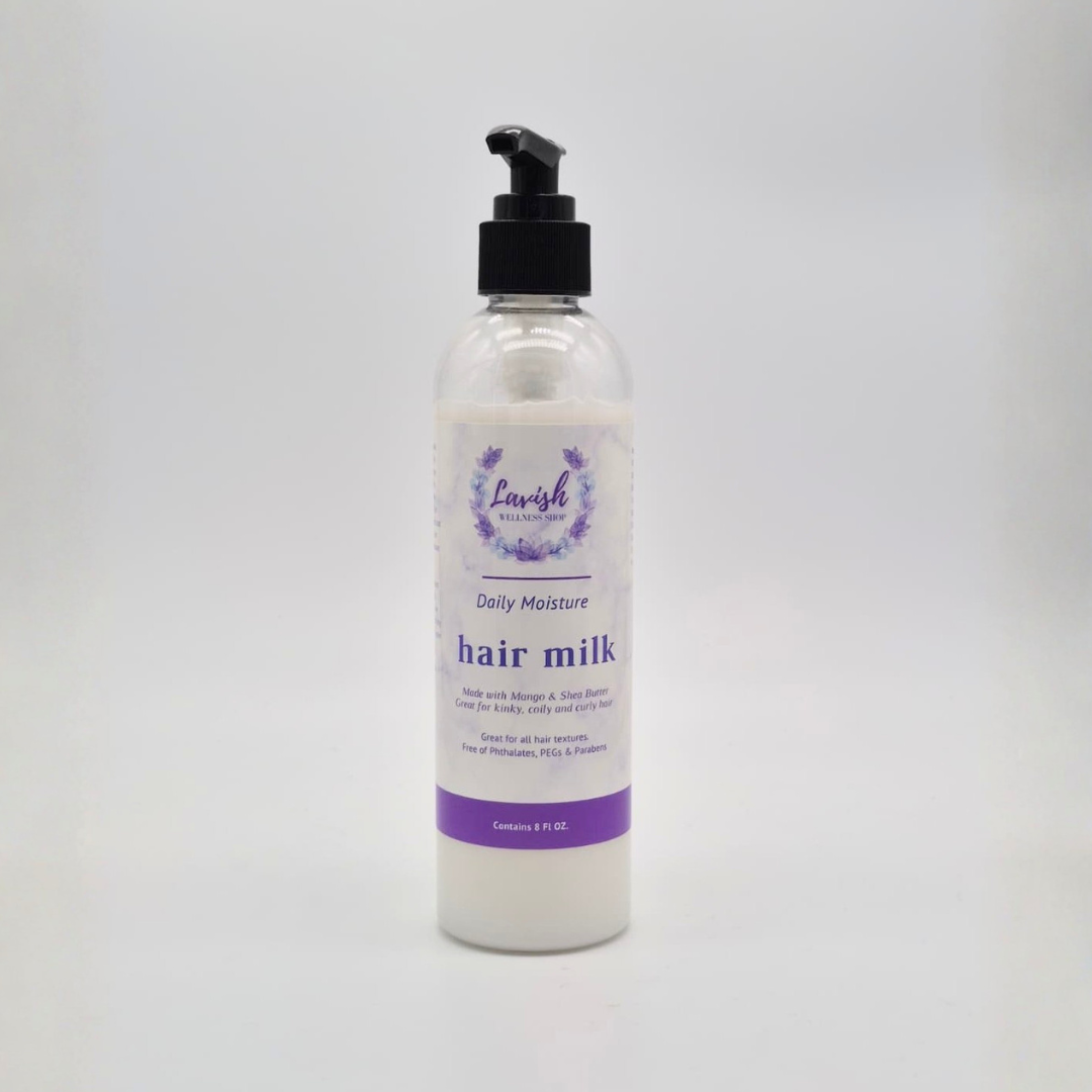 Lavish Wellness Shop Mango & Shea Butter Daily Moisture Hair Milk 8 oz
