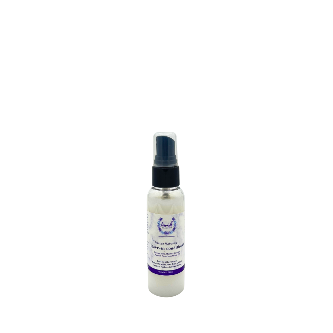 Lavish Wellness Shop Rose & Jasmine Hydrating Leave-in Conditioner 2 Fl OZ.