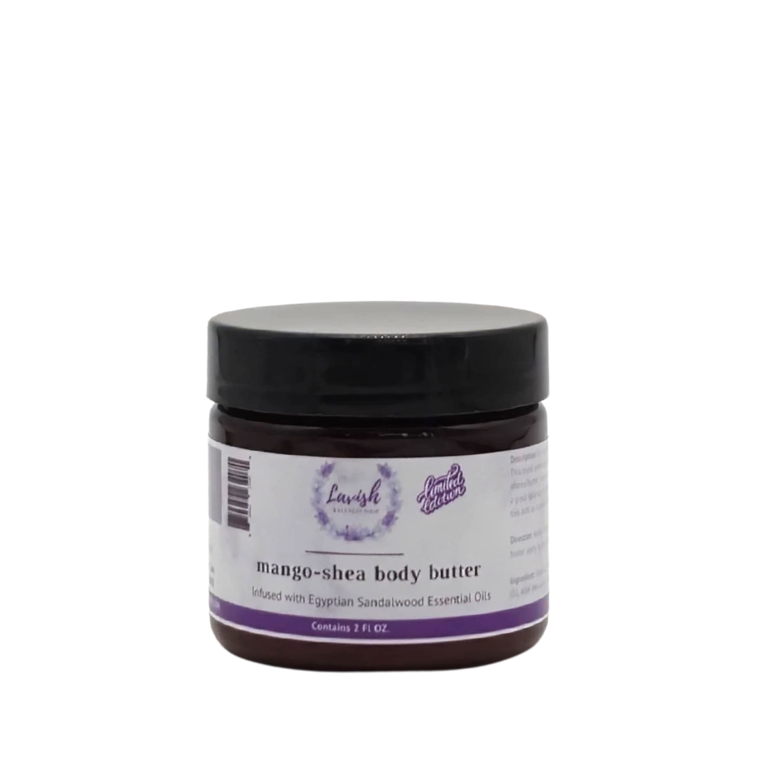 Lavish Wellness Shop Mango Body Butter 2 FL oz.
