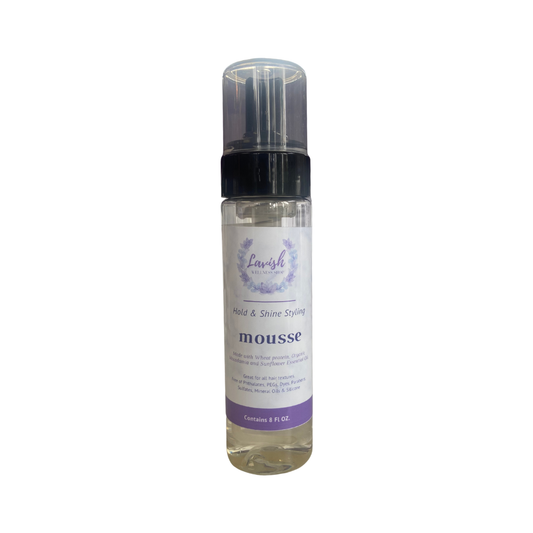 Organic Hold & Shine Styling Mousse (Options)