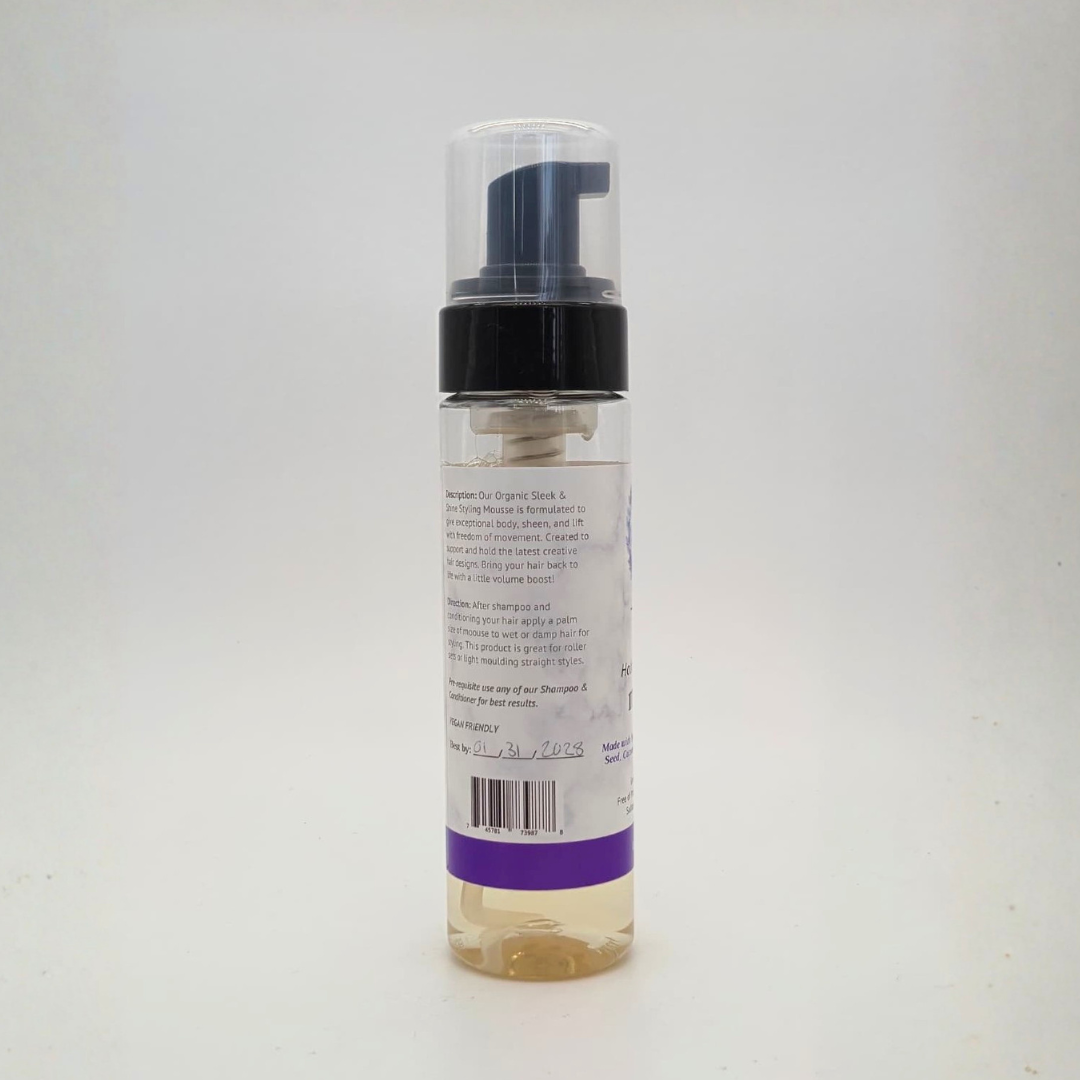 Lavish Wellness Shop Hold & Shine Styling Mousse 7 oz & 2 oz