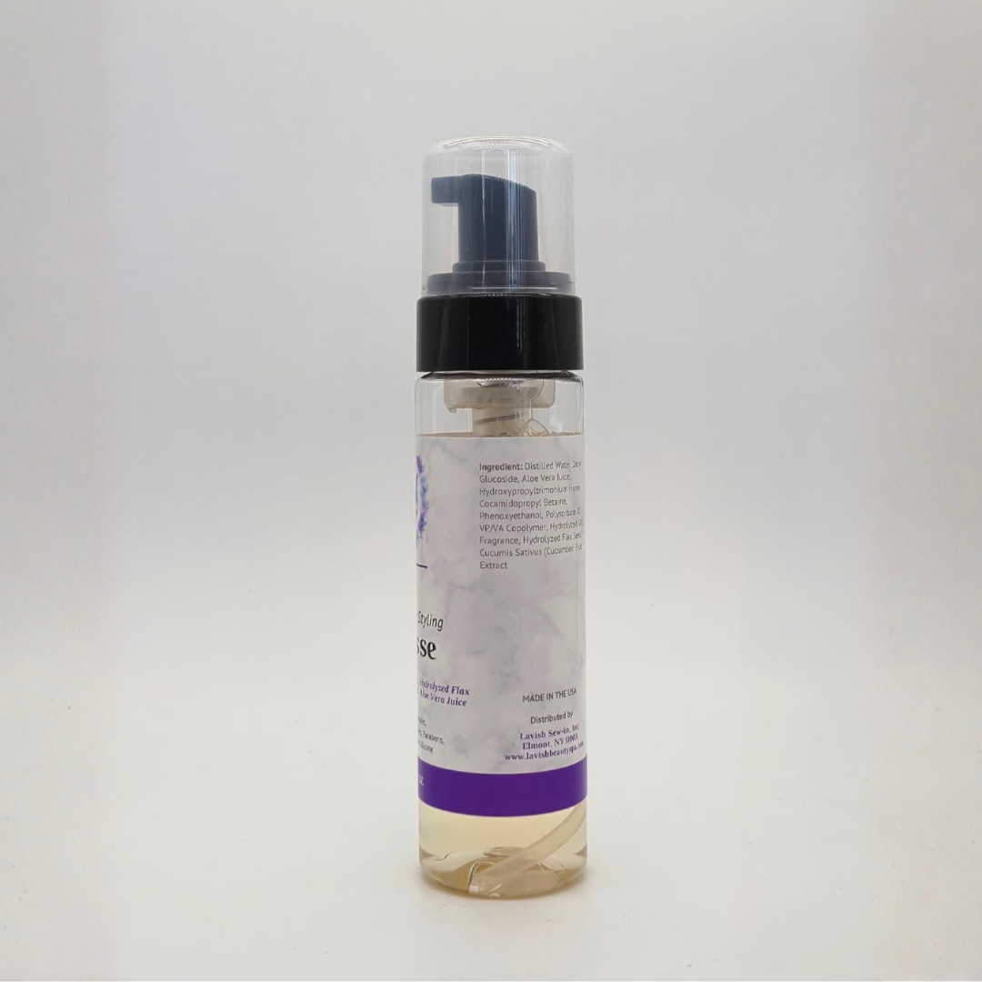 Lavish Wellness Shop Hold & Shine Styling Mousse 7 oz & 2 oz