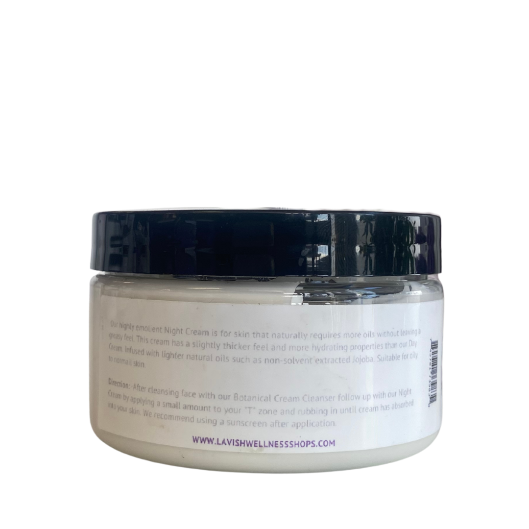 Lavish Wellness Shop Botanical Night Cream 4 oz.