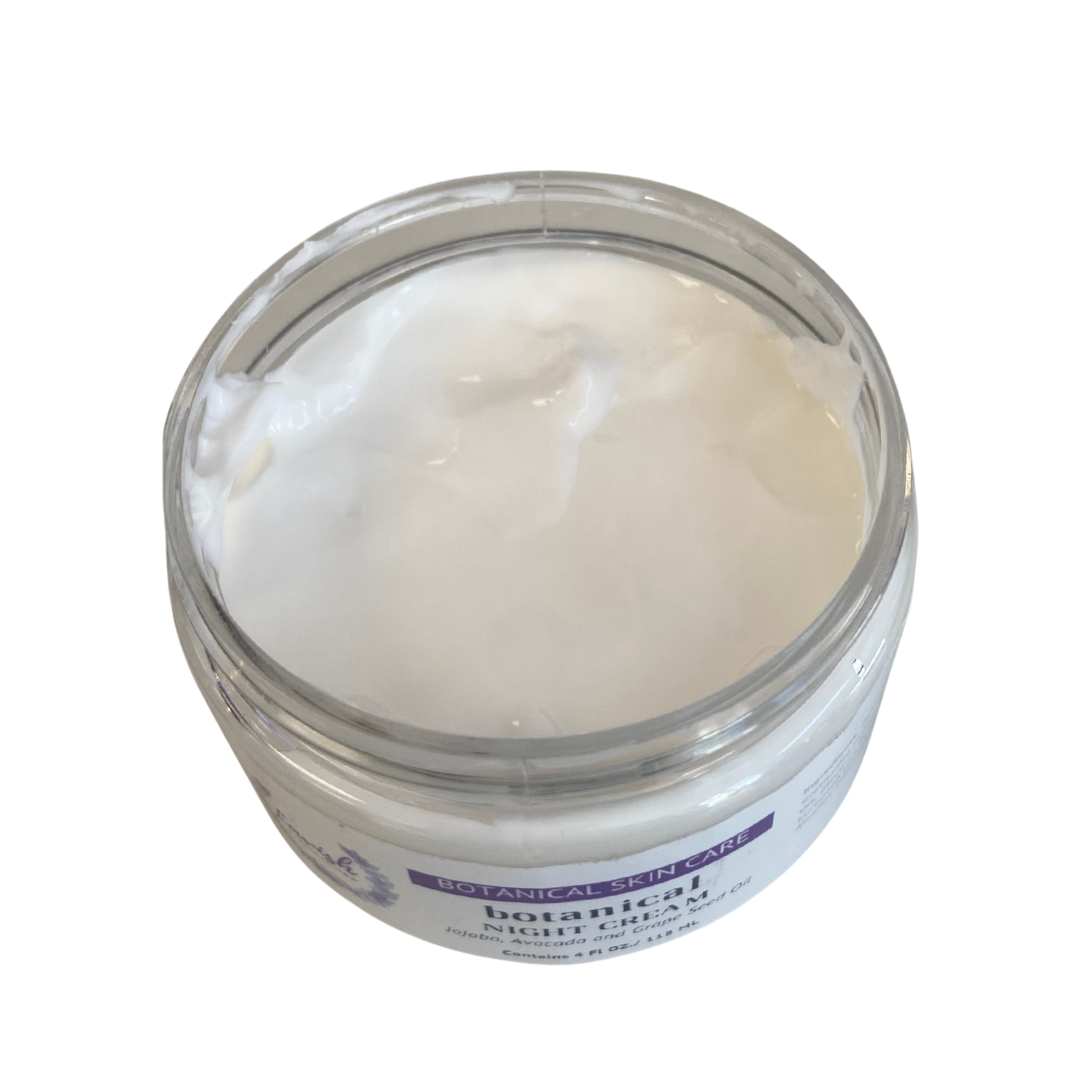 Lavish Wellness Shop Botanical Night Cream 4 oz.