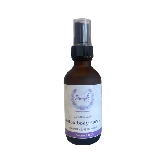 Rosemary + Peppermint Detox Body Spray 2 oz.