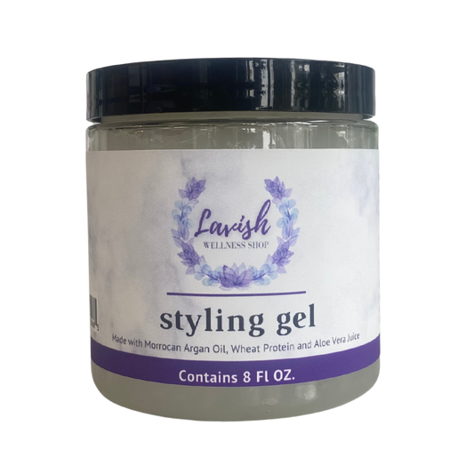 Organic Argan Oil Styling Gel with Argan Oil 8 oz.
