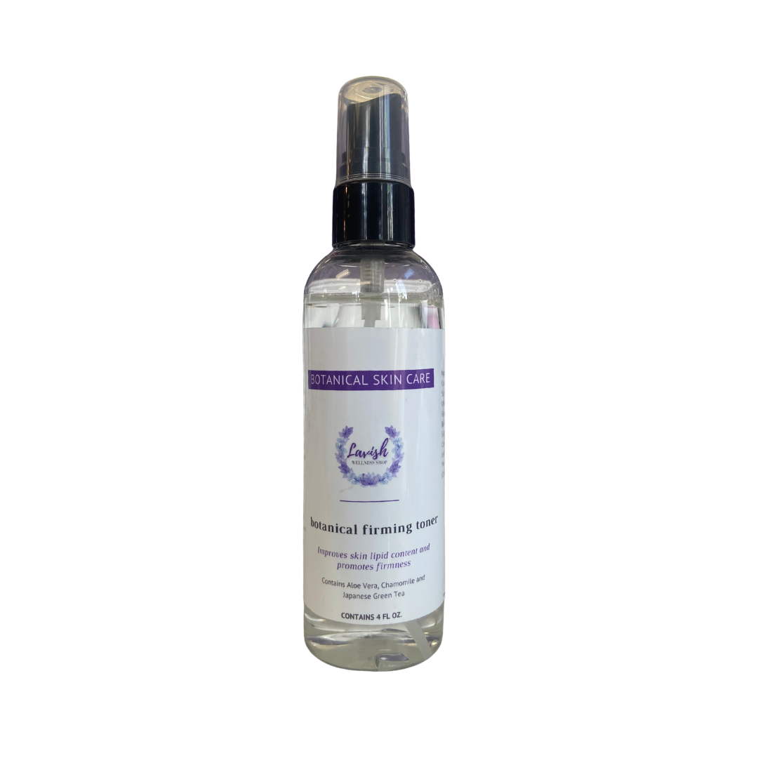 Lavish Wellness Shop Aloe Vera, Chamomile & Japanese Green Tea Botanical Firming Toner 4 oz.