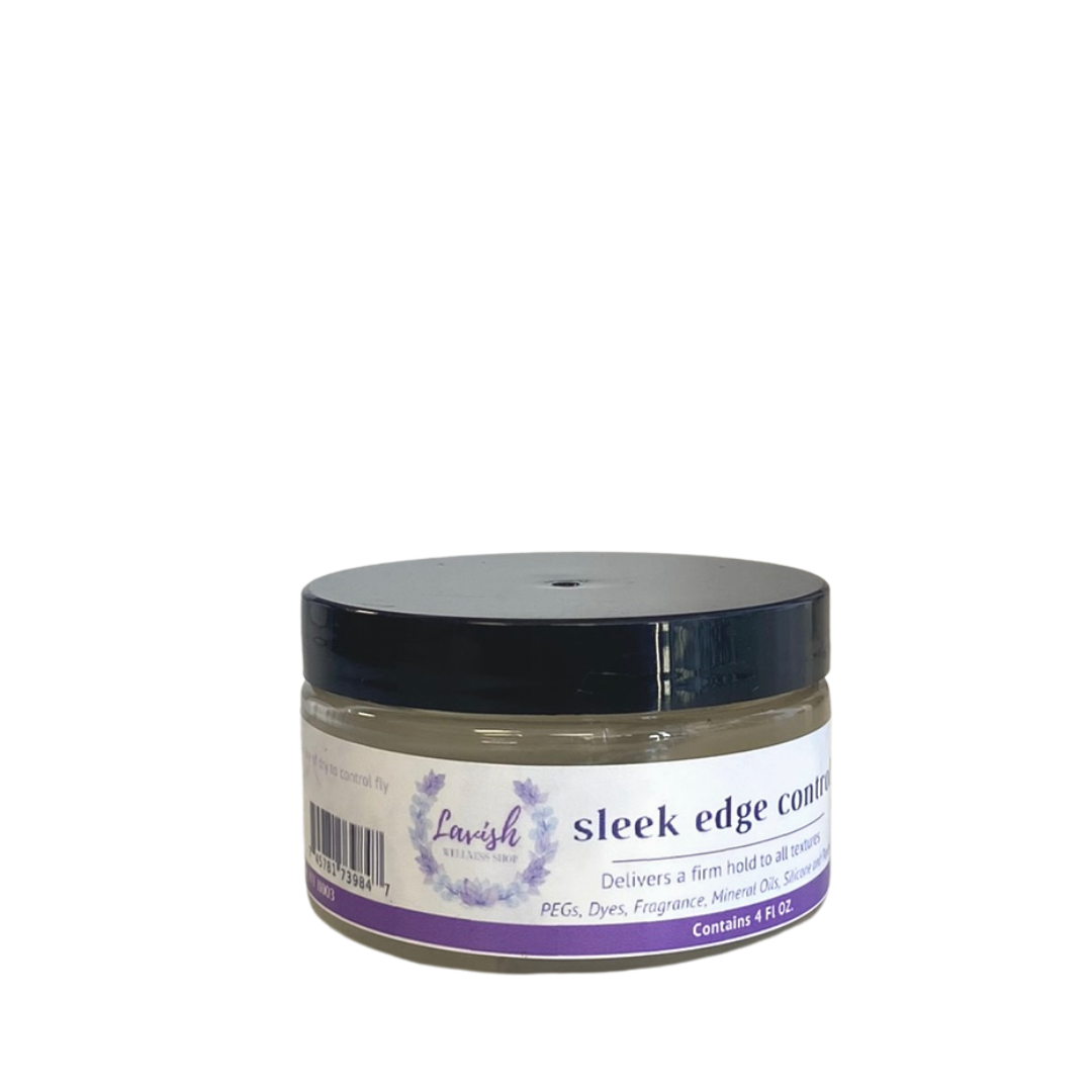 Organic Sleek Edge Tamer with Aloe Vera 4 oz.