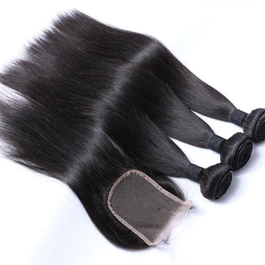 15% Off Lace Closure + Bundle Deals - Malaysian Straight Hair