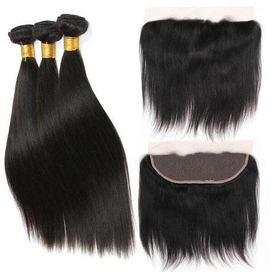 15% Off Lace Frontal + Bundle Deals - Malaysian Straight Hair