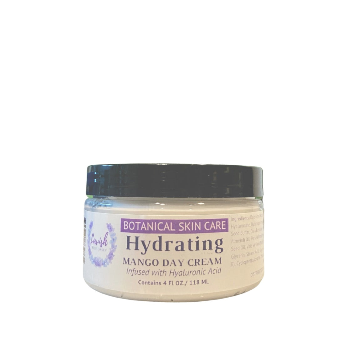 Hydrating Mango Day Cream with Hyaluronic Acid 4 oz.