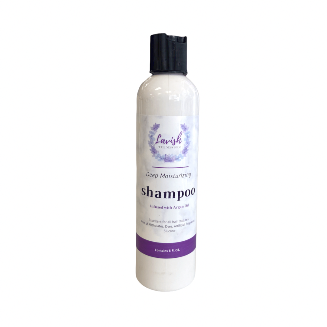 Organic Lemongrass & Rosemary Deep Moisturizing Shampoo 8 oz.